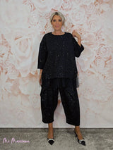 SUDADERA GLITTER TUL