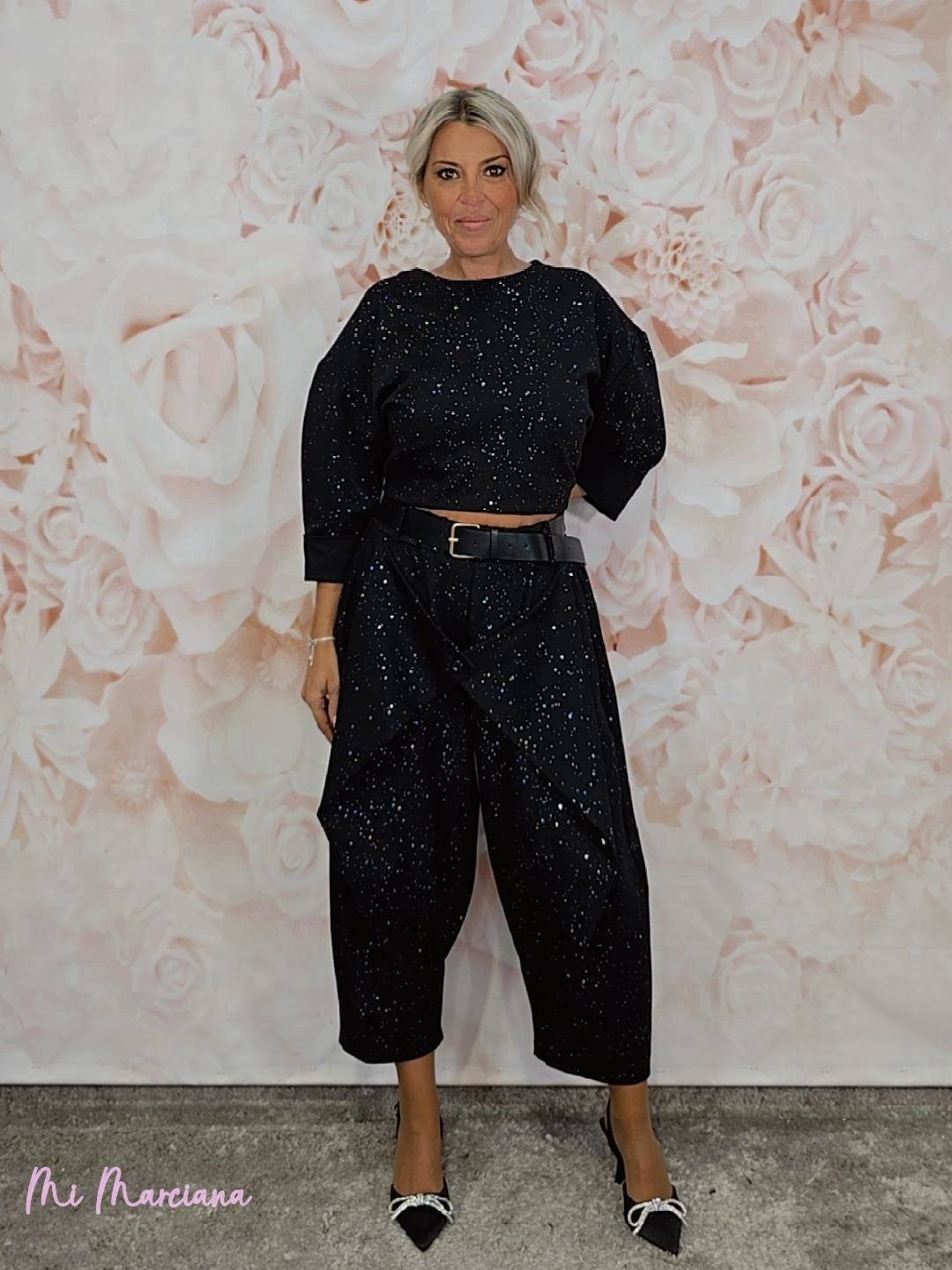 PANTALONS À PAILLETTES URBAINES