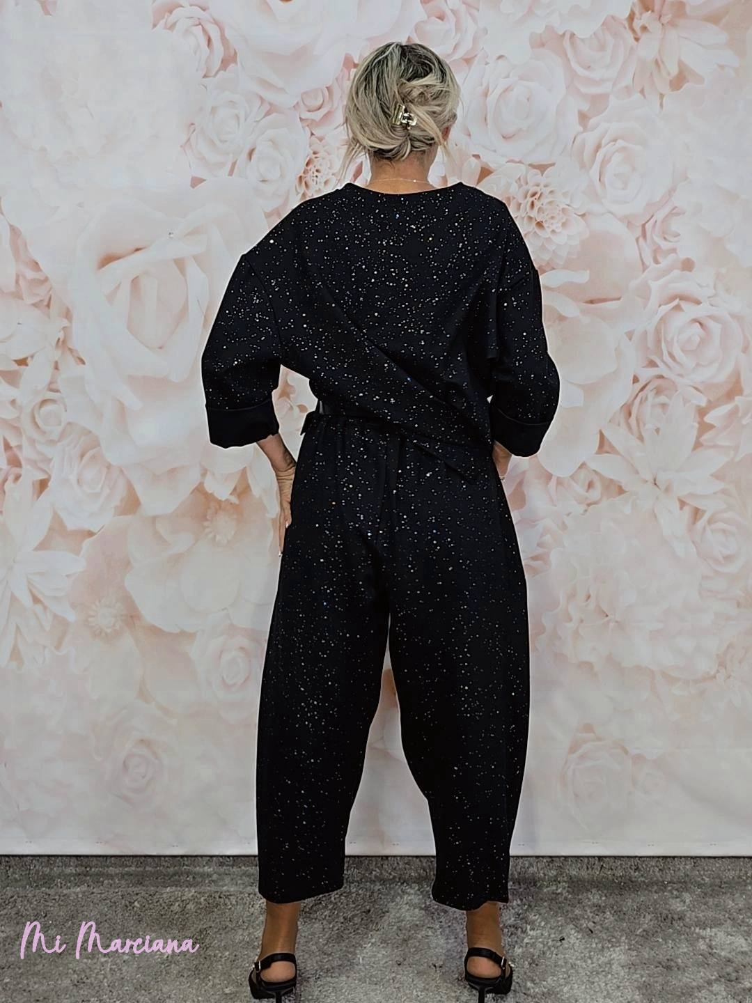 SUDADERA GLITTER TUL