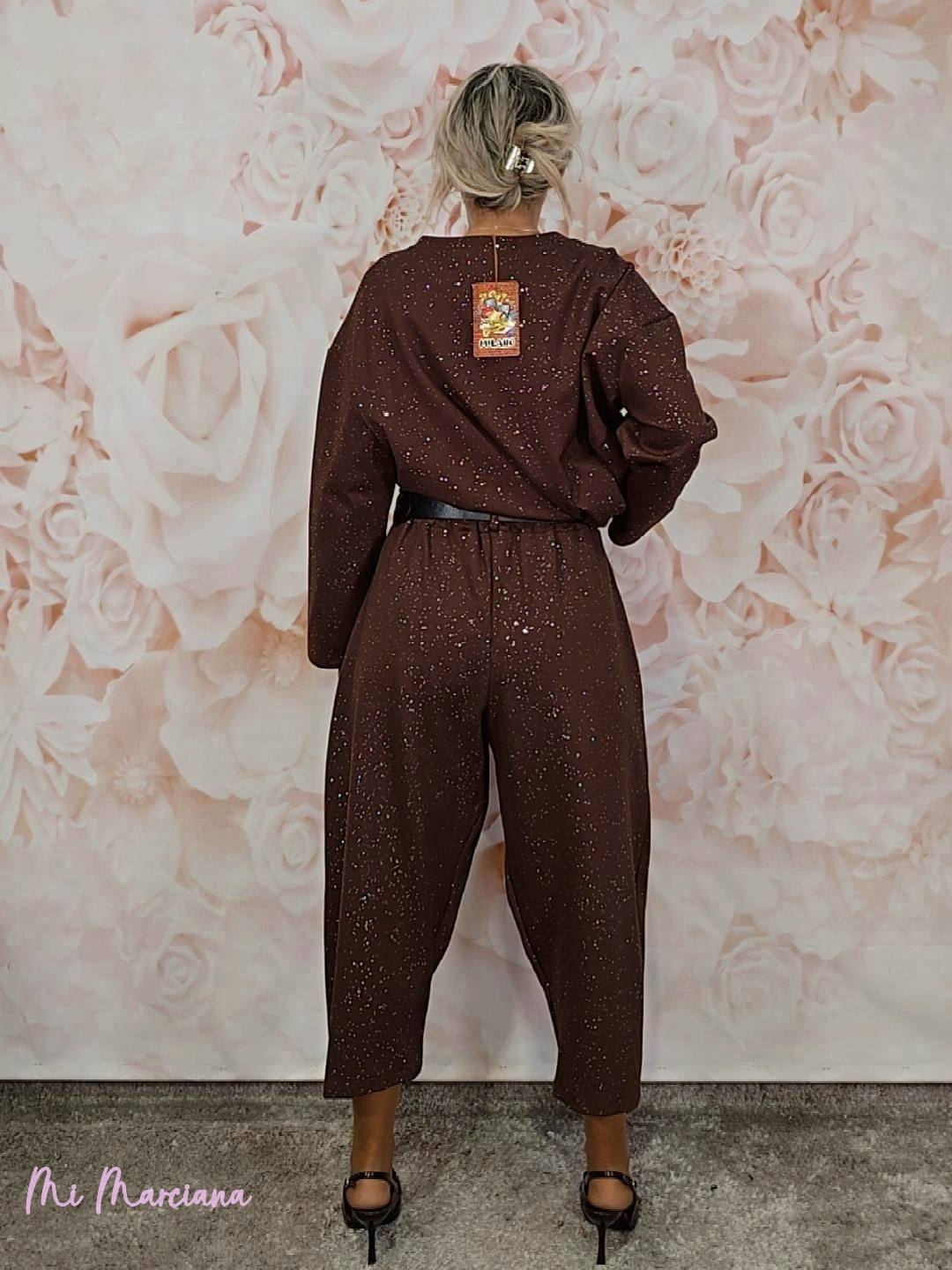 SUDADERA GLITTER TUL