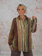 CAMISA ESTAMPADA GASA STRASS JOT