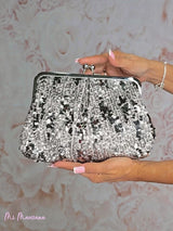 SAC À PAILLETTES AVEC CHAÎNE DORÉE