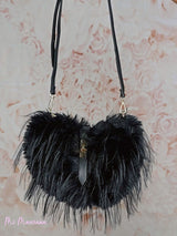 SAC À CHEVEUX AVEC LABANDE EN CUIR