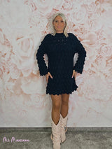 VESTIDO CALADO RELIEVE JOT