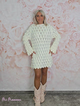 VESTIDO CALADO RELIEVE JOT