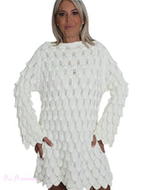 VESTIDO CALADO RELIEVE JOT