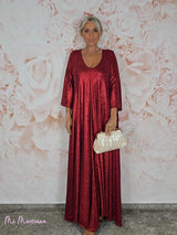 VESTIDO OVERSIZE PICO LUREX