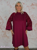 VESTIDO DE PAETÊS OVERSIZED