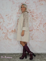 VESTIDO DE PAETÊS OVERSIZED