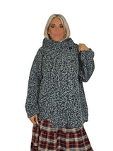 CHAQUETON CRUZADA LANA FLOCADA  JOT