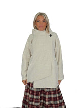 CHAQUETON CRUZADA LANA FLOCADA  JOT