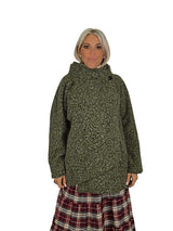 CHAQUETON CRUZADA LANA FLOCADA  JOT