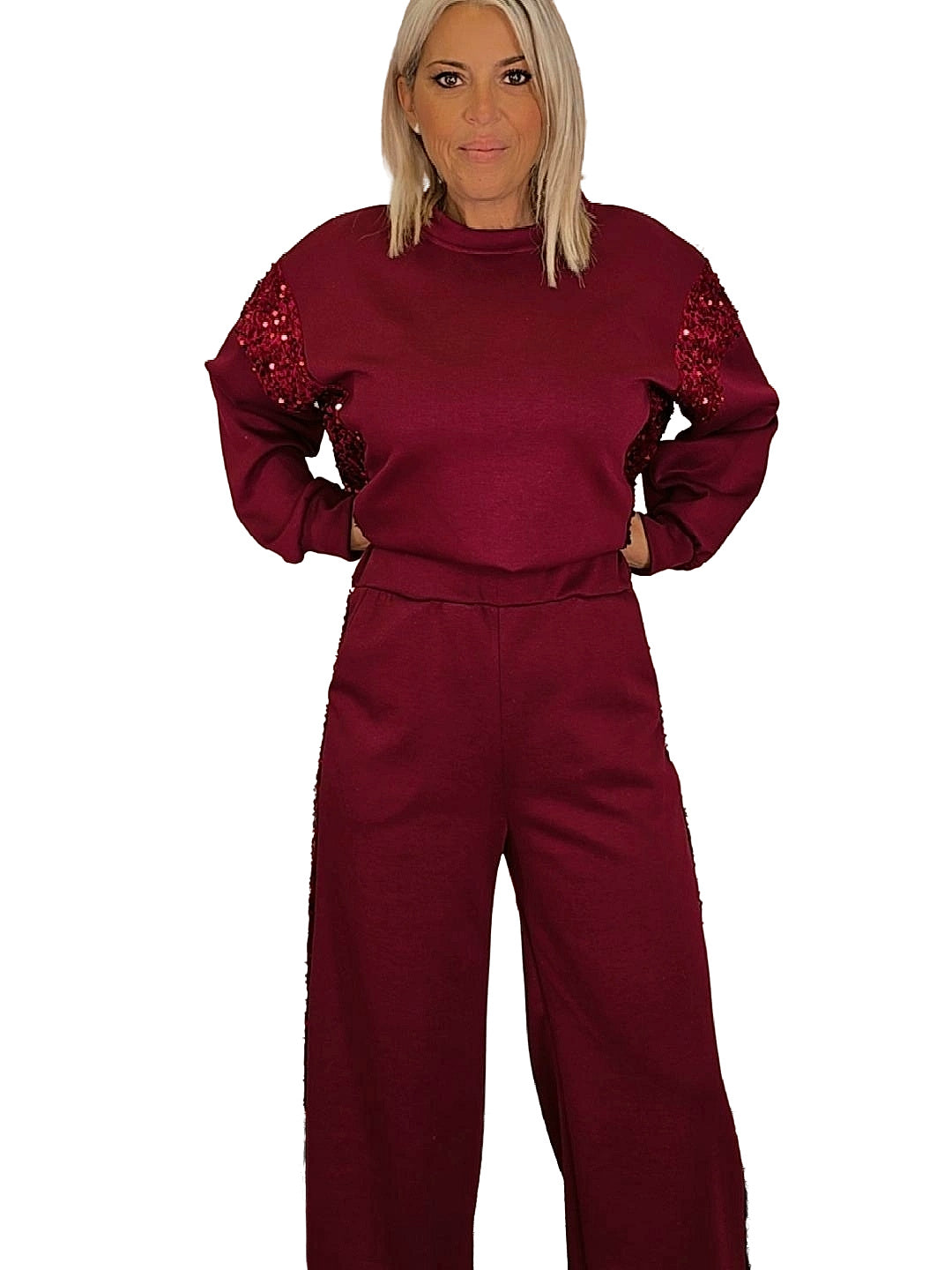 SUDADERA LENTEJUELAS