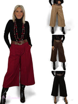 PANTALÓN CORTO CON CINTURÓN