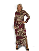 VESTIDO TERCIOPELO FLORES