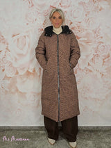 ABRIGO LARGO REVERSIBLE