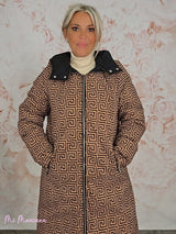 ABRIGO LARGO REVERSIBLE