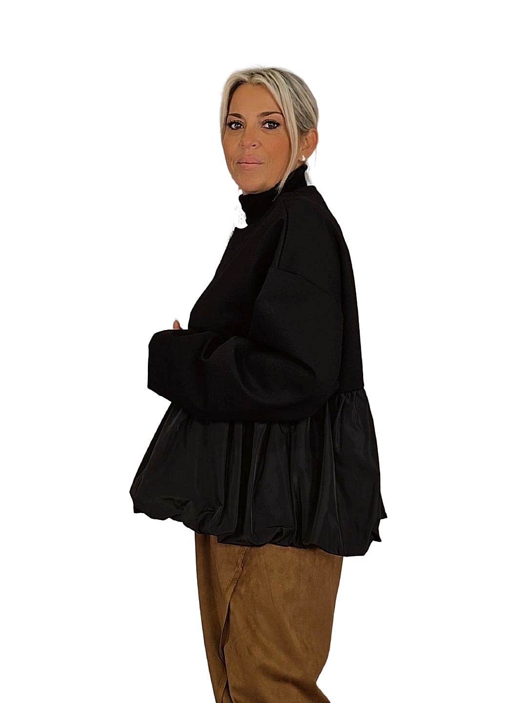 Kombinierte Ballon-Taftjacke