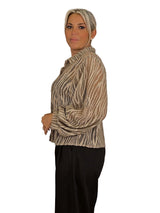 BLUSA SEMITRANSPARENTE REJILLA