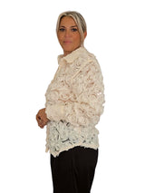 CAMISA TUL FLORES 3D JOT