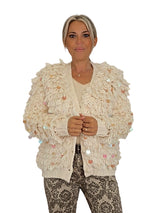 CHAQUETA RIZO LENTEJUELAS JOT