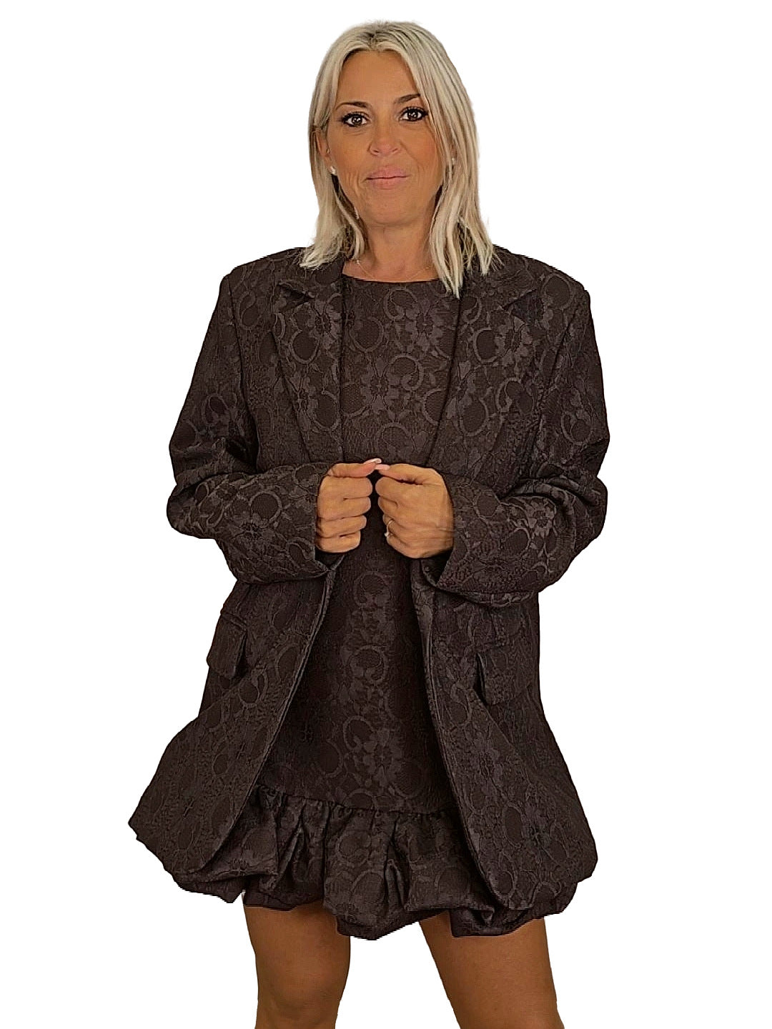 ENSEMBLE ROBE ET BLAZER LUMINA