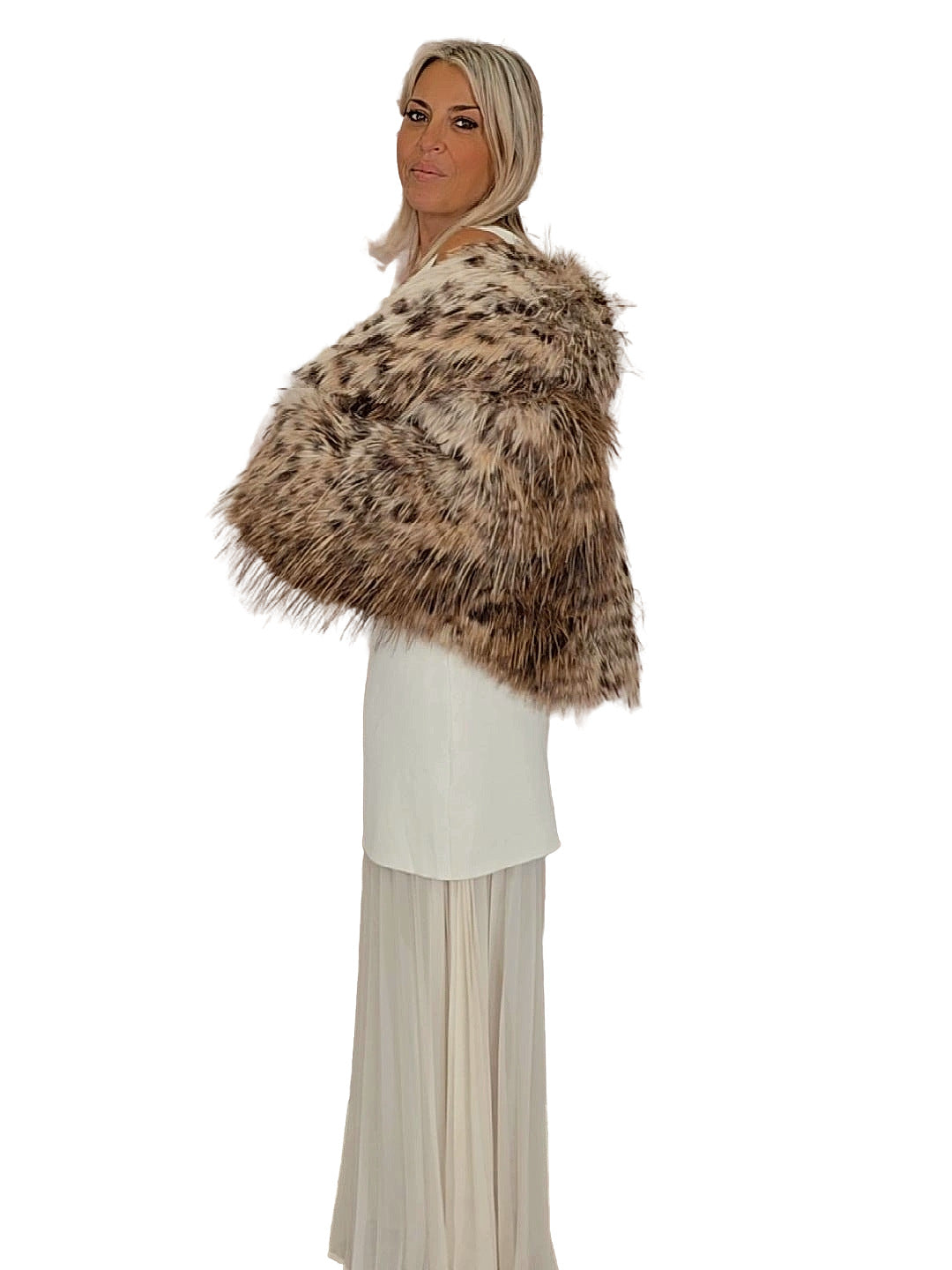 VESTIDO PUNTO COMBINADO PLISADO