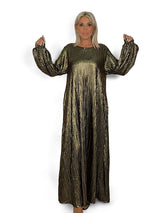 Robe fluide métallisée JOT