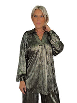 BLUSA GLOW METALIZADA JOT