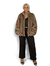 GIACCA IN ECOPELLE INTRECCIATA