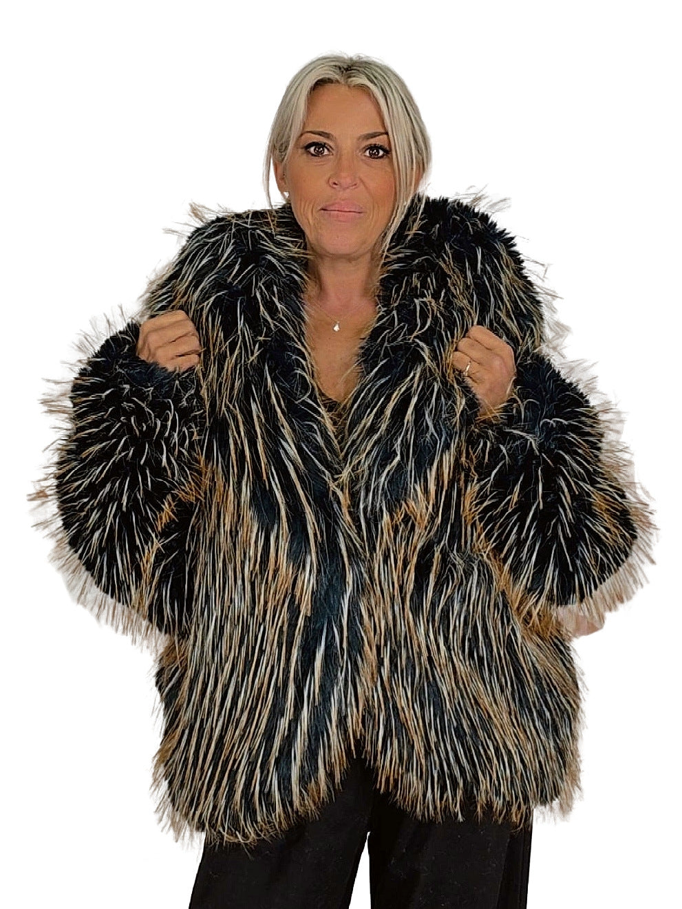 VESTE EN FOURRURE DOUBLE