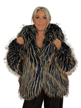 VESTE EN FOURRURE DOUBLE