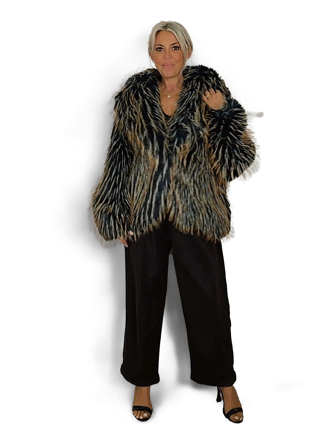 VESTE EN FOURRURE DOUBLE