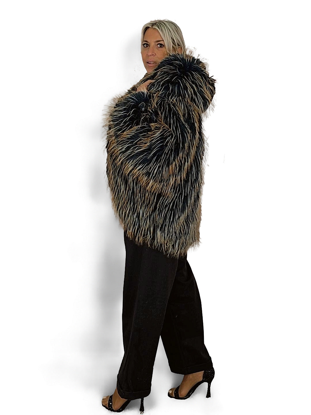 VESTE EN FOURRURE DOUBLE