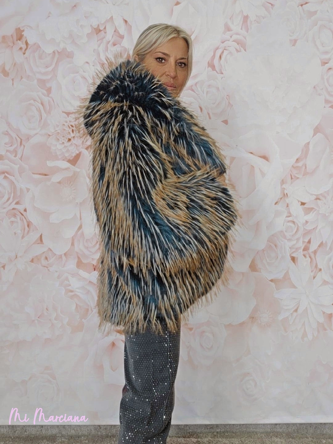 VESTE EN FOURRURE DOUBLE