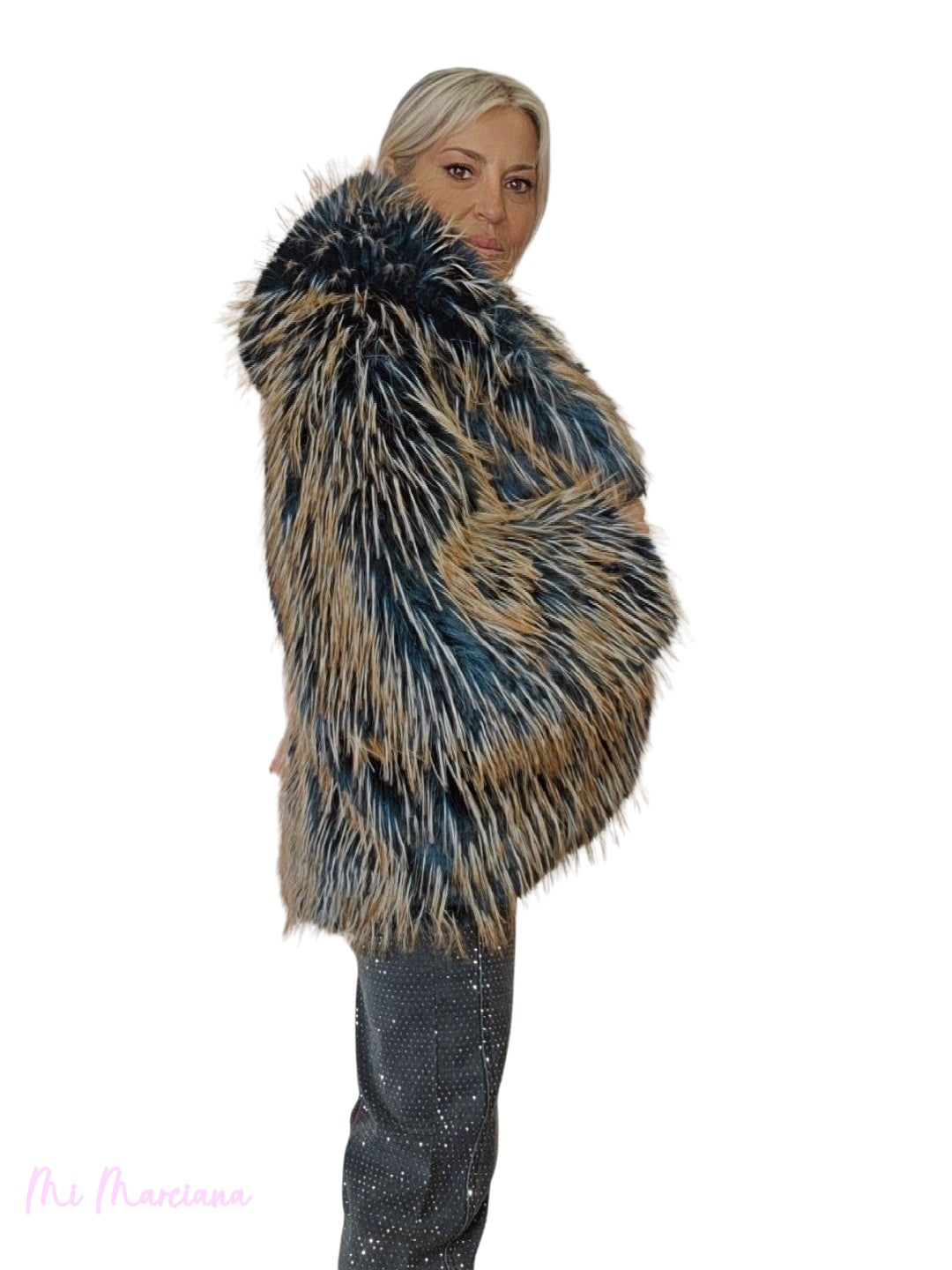 VESTE EN FOURRURE DOUBLE