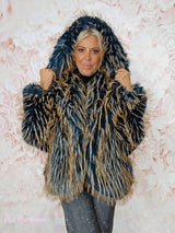 VESTE EN FOURRURE DOUBLE