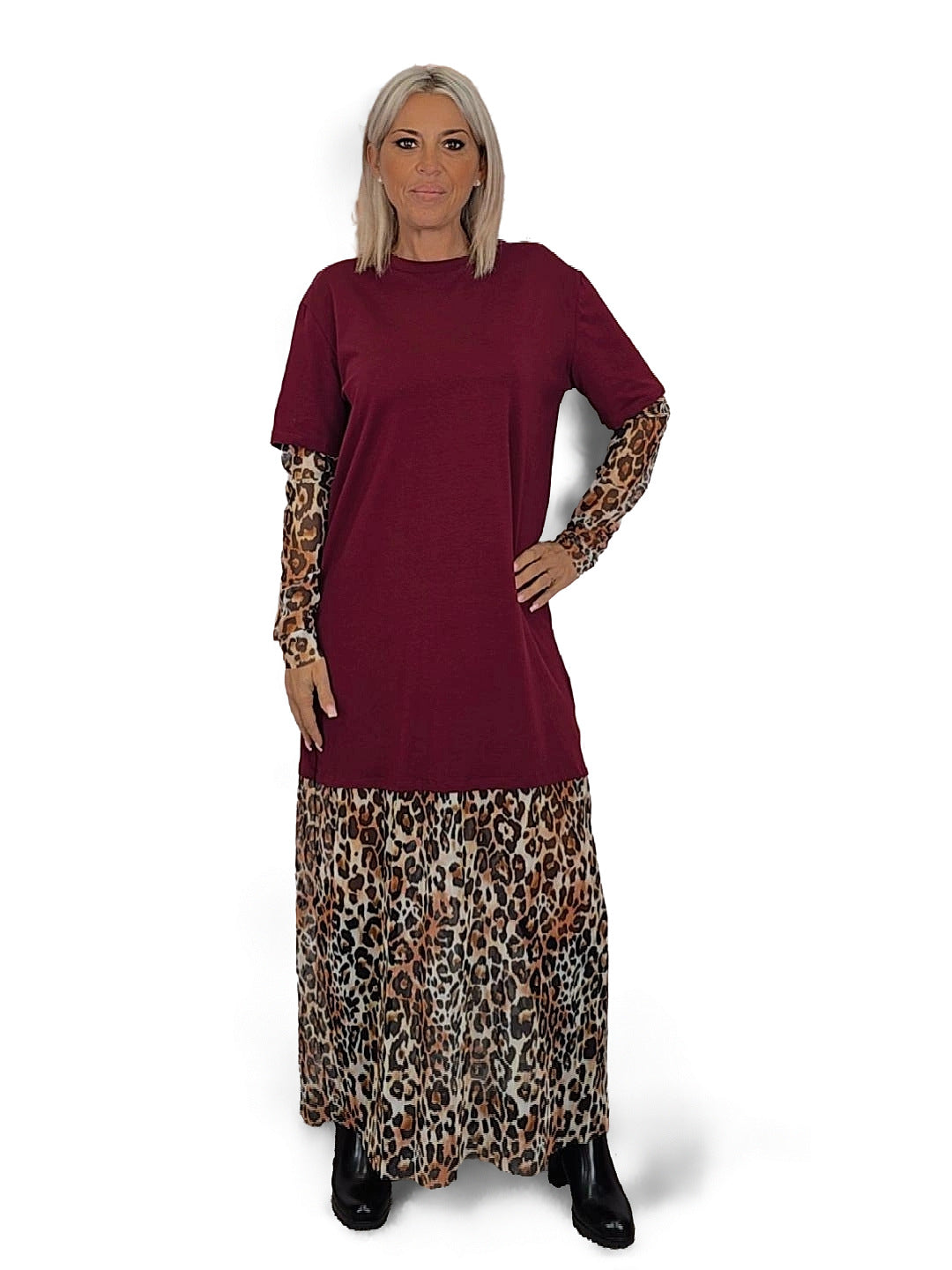 ROBE EN TULLE À IMPRIMÉ ANIMAL JOT