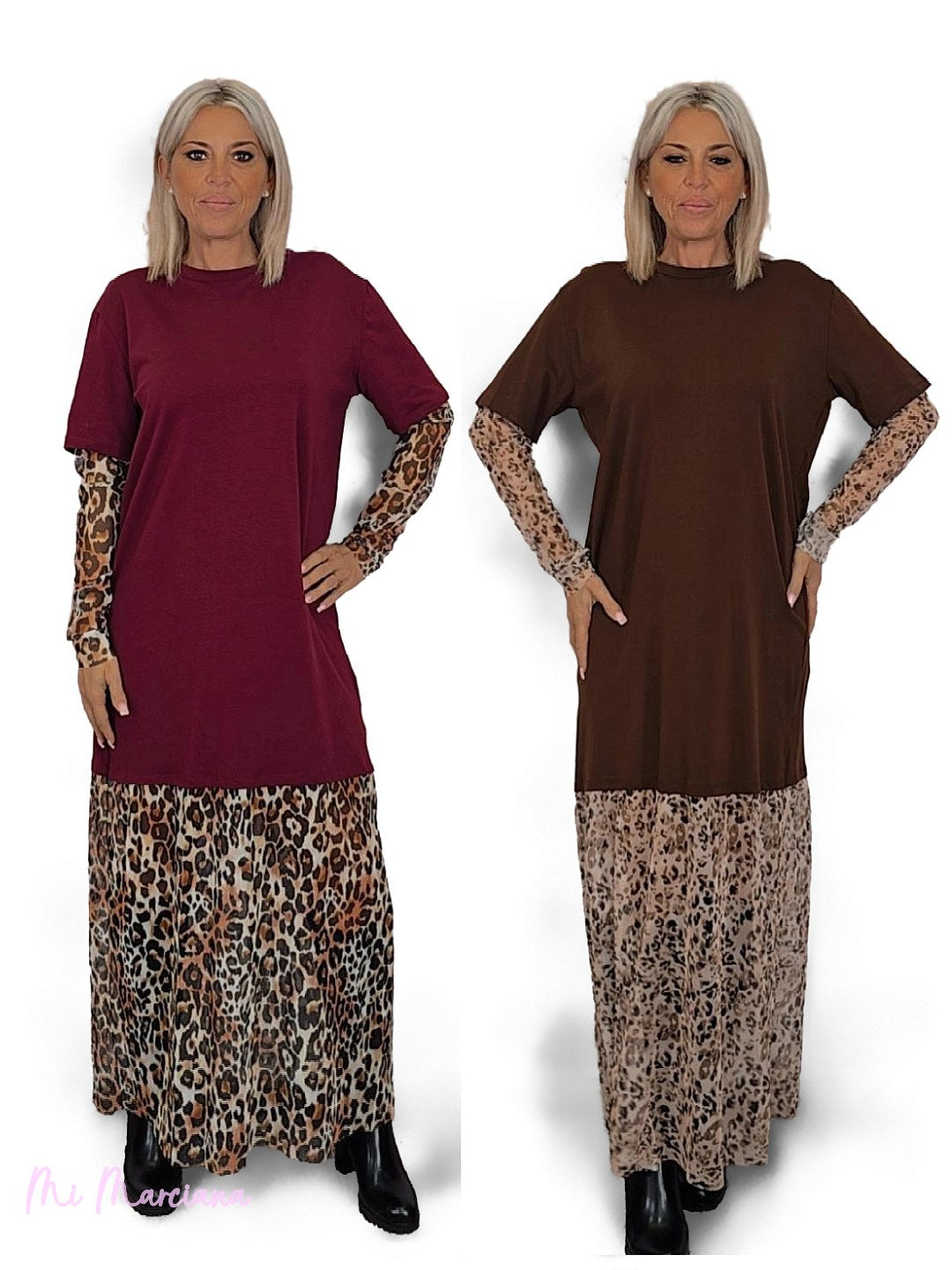 ROBE EN TULLE À IMPRIMÉ ANIMAL JOT