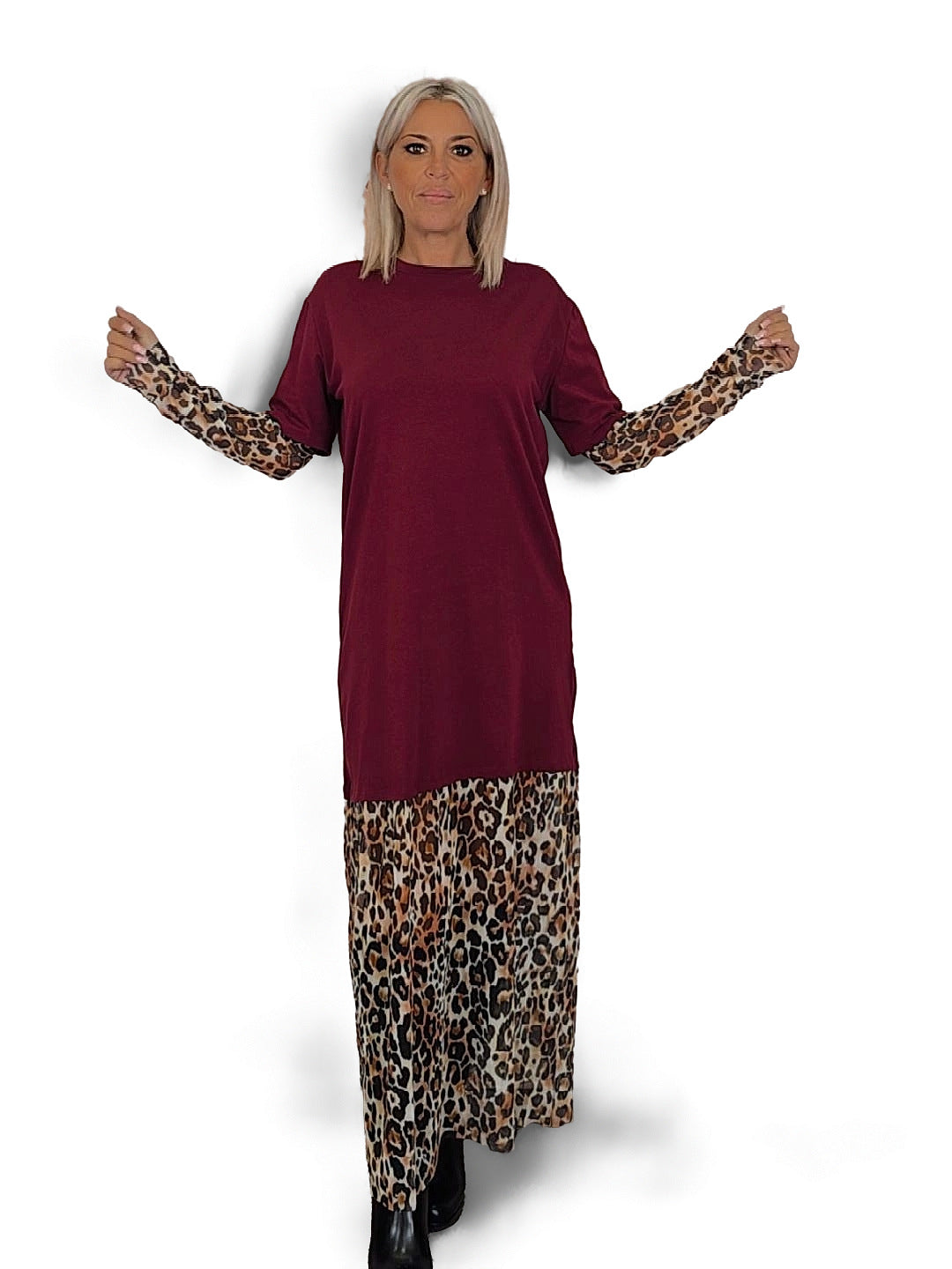 ROBE EN TULLE À IMPRIMÉ ANIMAL JOT