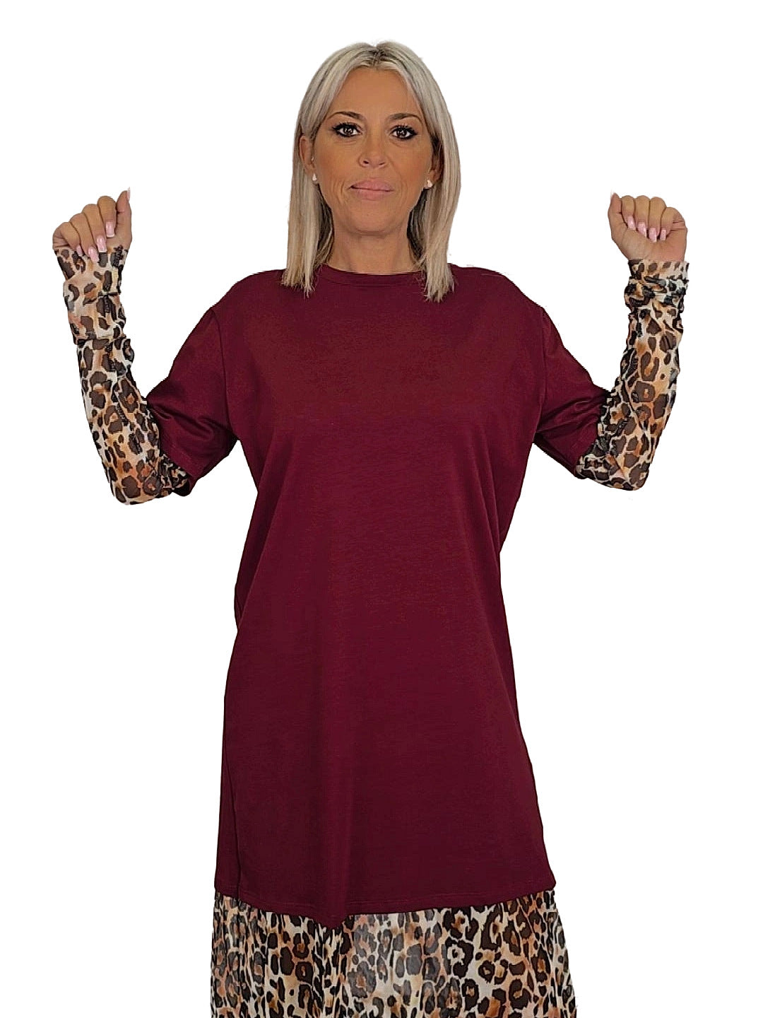 ROBE EN TULLE À IMPRIMÉ ANIMAL JOT