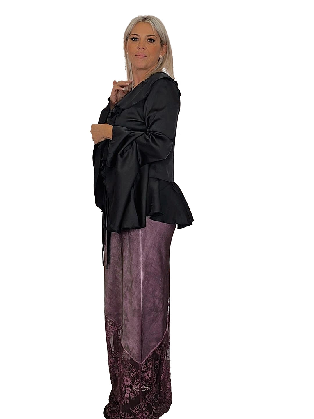 BLUSA RASO VOLANTES JOT