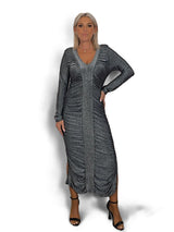 VESTIDO LUREX FRUNCIDO JOT