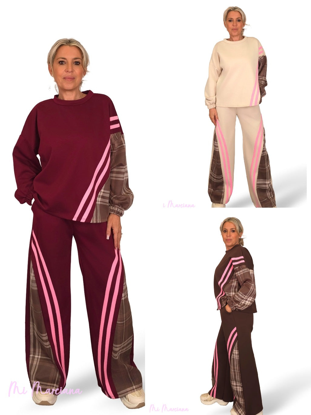 CHANDAL COMBINADO CUADROS ANTELINA