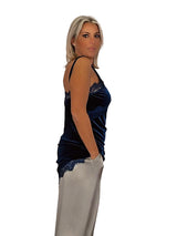 TOP VESTIDO LENCERO TERCIOPELO