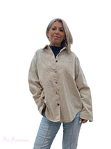 SOBRECAMISA OVERSIZE VAQUERA  STRASS