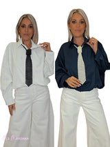 COLLAR CORBATA PERLAS