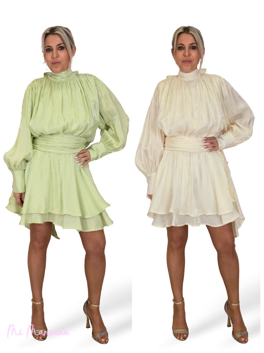 VESTIDO CORTO NACAR