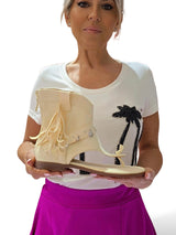 BOTIN SANDALIA FLECOS