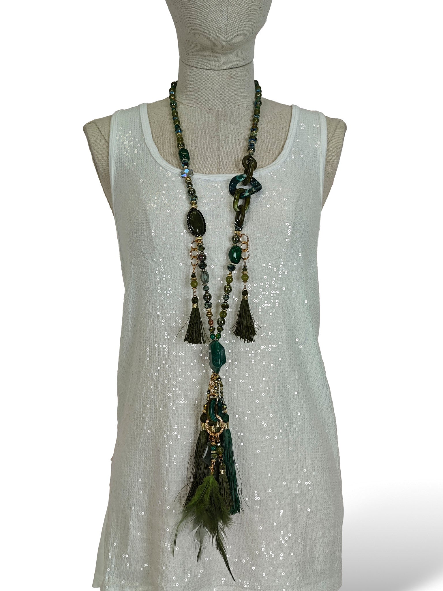COLLANA CON NASTRINI